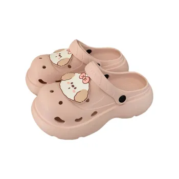 Thin Strips Slippers Women's, Light Pink
