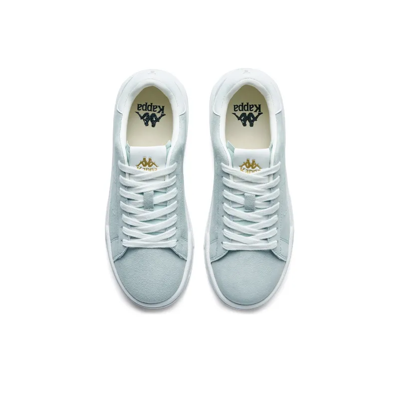 Kappa Back to Back Anti Slip Wear Resistant Low Top Skateboard Shoes Unisex Blue White-3