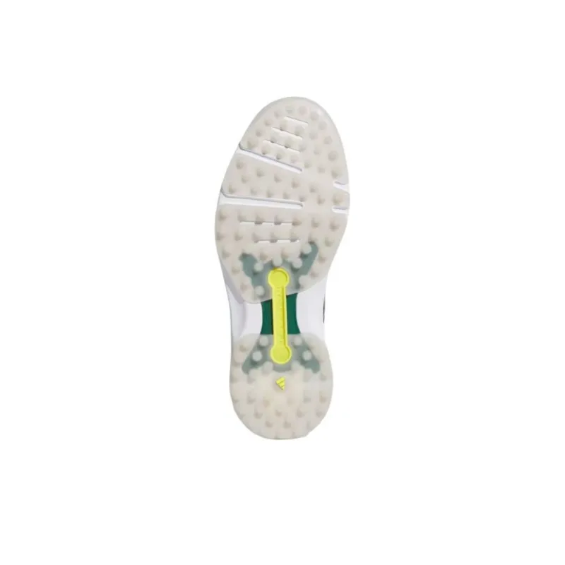 Adidas Mc Z Traxion Spikeless Golf Cloud White Collegiate Green Yellow-4