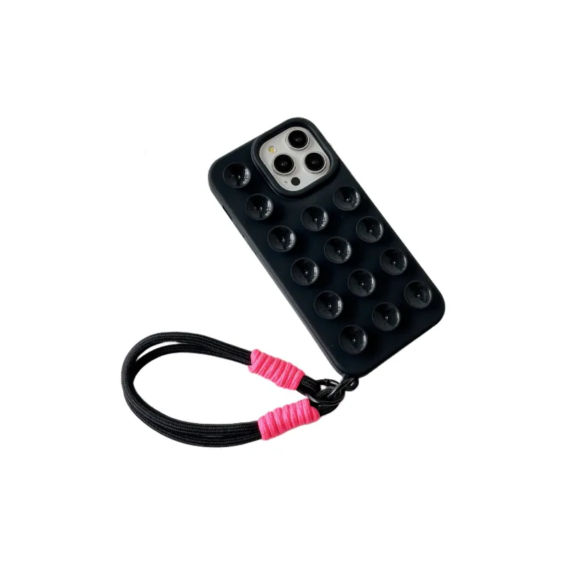 BYZ TPU Material Summer Candy Color Magnetic Strap With Lanyard Compatible With Apple 16/15/14/13 Pro Proma-13
