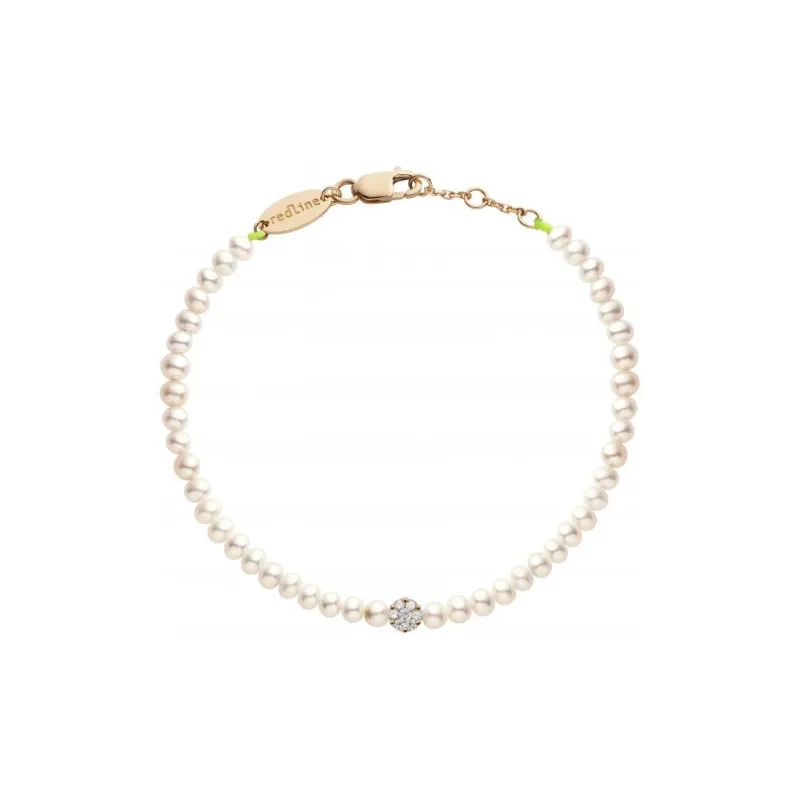 Redline Pearl Diamond Bracelets Women's Rose Gold-0