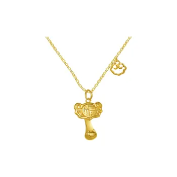 Vegetarian S925 Silver Necklaces Unisex