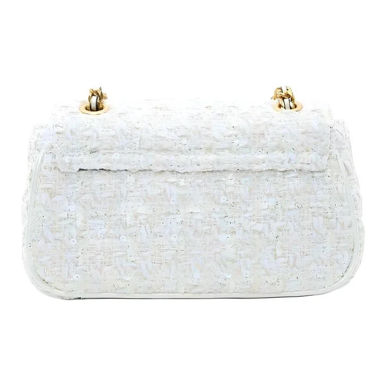 GUESS Fabric Crossbody Bag Shoulder Bag Small Size Women's Ecru-2