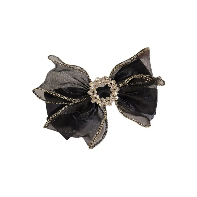 JIANYINGSHU Organza Hair Clips Women's-5
