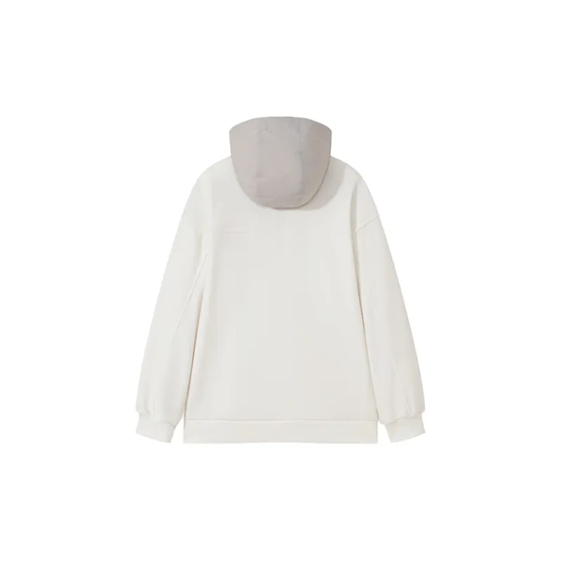 PIONEER CAMP Velvet feel Coat Women's Ecru-1