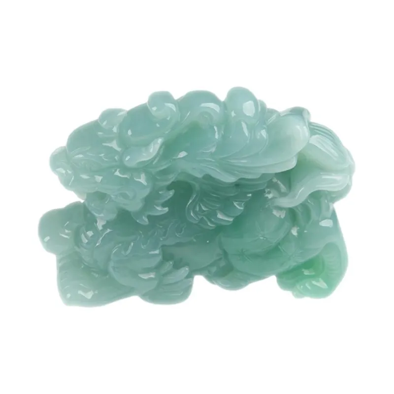 Oushuo Jewelry Ice Glutinous Jadeite Ornaments Unisex-5