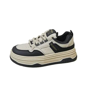 Fawn Miri Anti Slip And Wear Resistant Lightweight Height Increasing Low Top Casual Shoes Women's