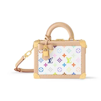 LOUIS VUITTON X Takashi Murakami Petite Valise White Multicolored