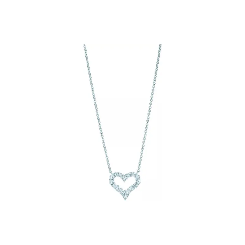 TIFFANY & CO. Platinum Necklaces Women's White Gold-0