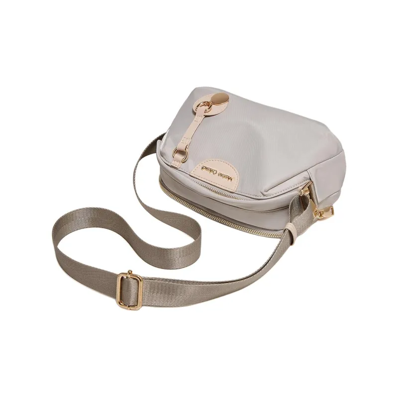 Marino Orlandi Fabric Shoulder Bag, Crossbody Bag Regular Women's Black/Army Green/Khaki/Ecru-19