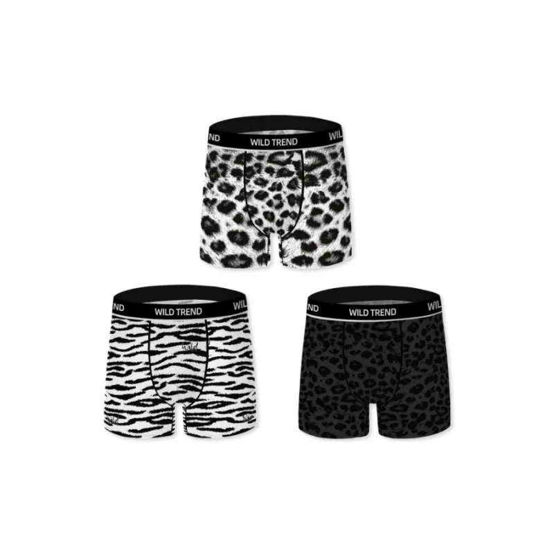 Qiao Ni Tong Underpants Men's 3 Pack-7