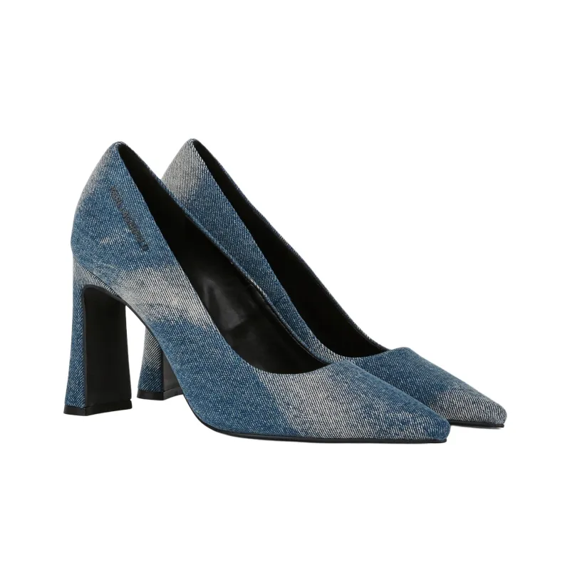 KARL LAGERFELD / Karl Lagerfeld Jeans Panache Denim Pumps-2