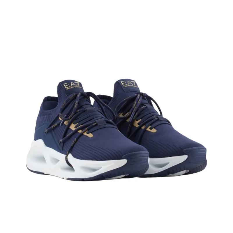 EMPORIO ARMANI Cut Out Lace Up Sneakers-1
