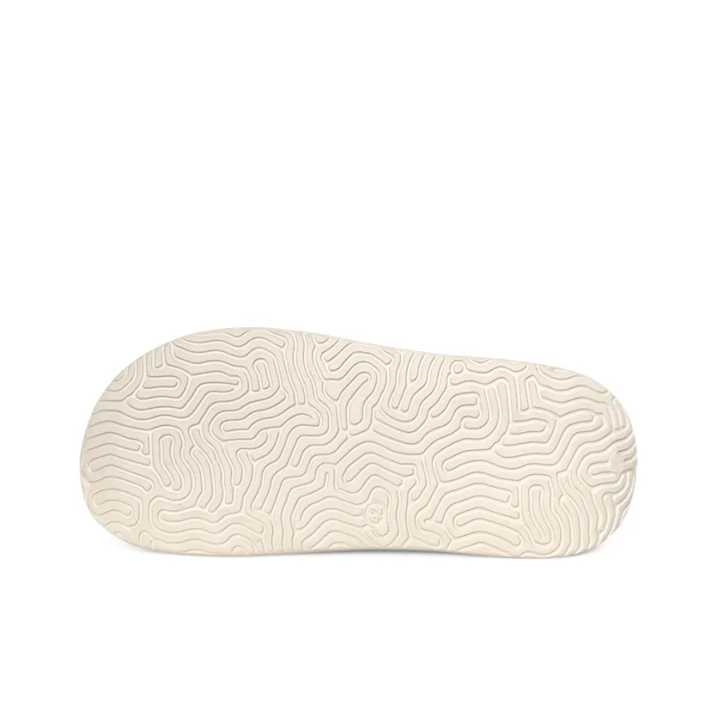 PEAK State Pole Slip Resistant Abrasion Resistant Cushioning Slide Slippers Unisex Beige Black-5