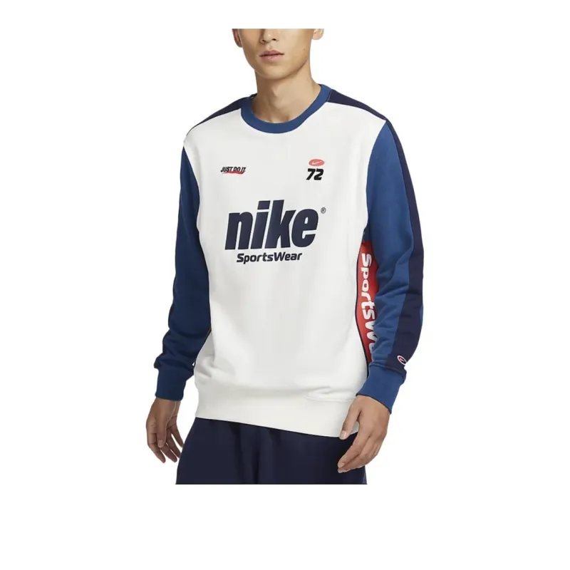 Nike Sportswear Club Sweatshirt Men's Sail White-2