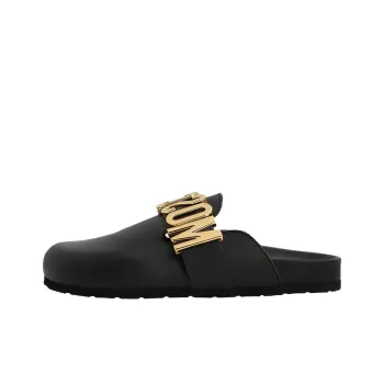 MOSCHINO Wrap-toe Slippers Women's Black