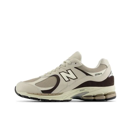 New Balance NB 2002R Cushioned Slip Resistant Abrasion Resistant Low Top Casual Running Shoes Unisex Light Gray