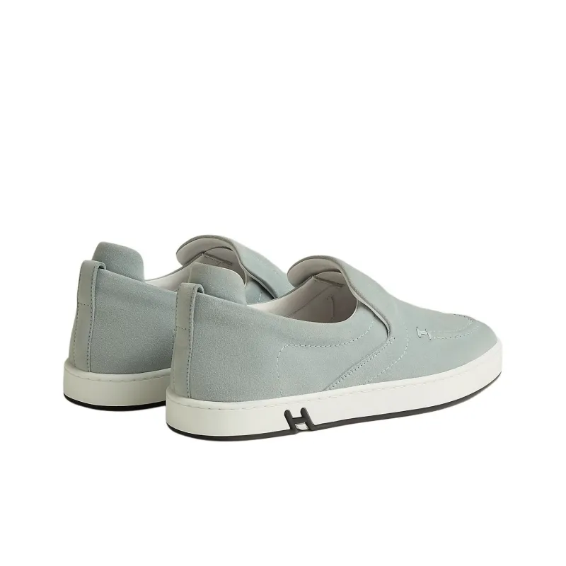 HERMES Kiddy Low Top Skateboard Shoes Women's Light Blue-2
