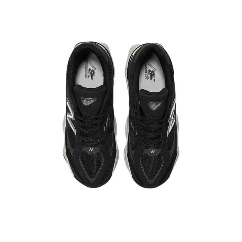 New Balance NB 9060NB 9000 Anti Slip Wear Resistant Low Top Kids' Running Shoes Black Teenagers-2