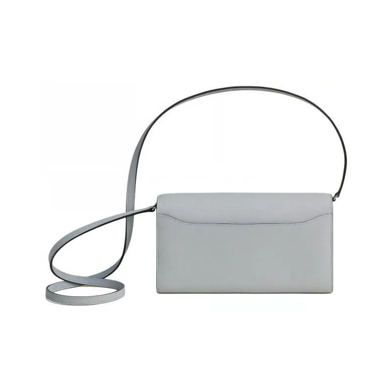 HERMES Constance To Go Evercolor Calfskin Wallet, Handheld Shoulder Bag, Crossbody Bag Women's 8U Bleu Glacier Blue-1