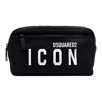 DSQUARED 2 Icon Logo Printed Toiletry Bag
