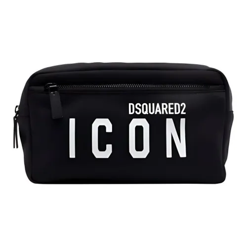 DSQUARED 2 Icon Logo Printed Toiletry Bag