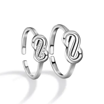 CLARKIA FLOWER S925 Silver Rings Unisex