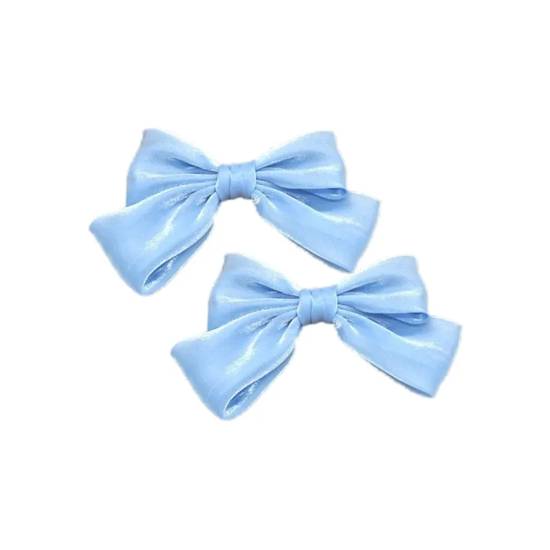 JIANYINGSHU Organza Hair Clips Women's-5