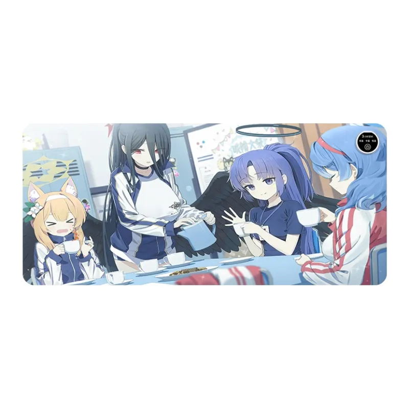 ZHUANGXINGXIA Extra Large Heating Desk Pad MYX 921-930 For Students Dormitory Office Writing Mouse Pads-20
