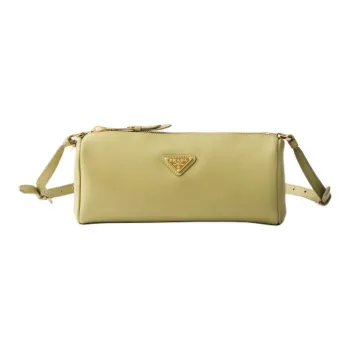 PRADA Calfskin Shoulder Bag Regular Women's Light Grass Green