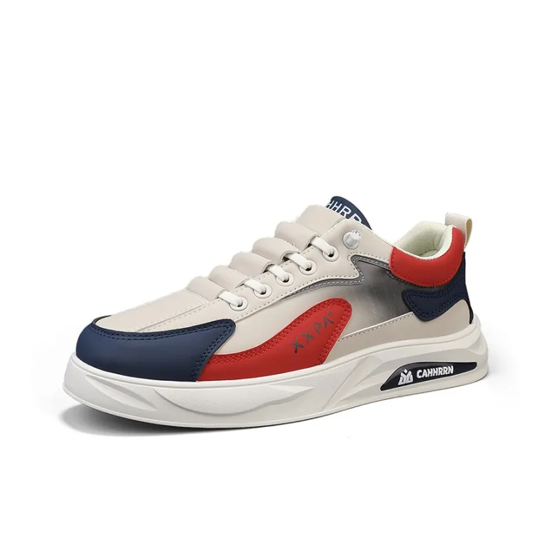 CAHHRRN Wear-Resistant Slip-Resistant Lightweight Low-Top Skateboard Shoes Men's-3