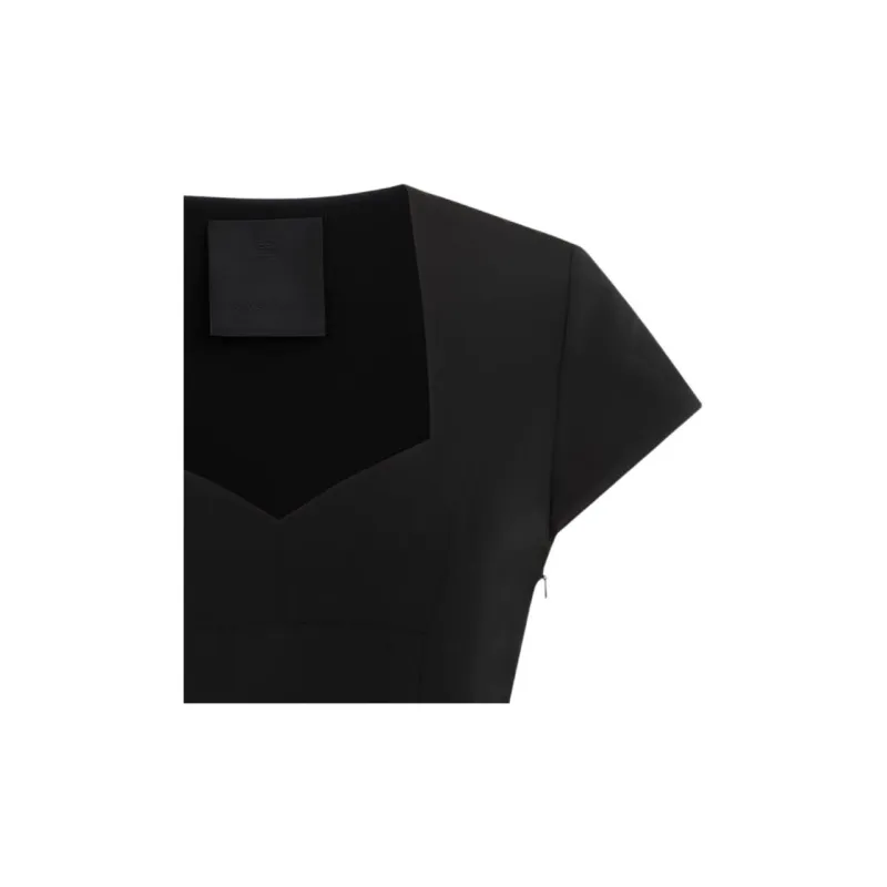 Givenchy 4G Bow Short Sleeved Mini Dress-8