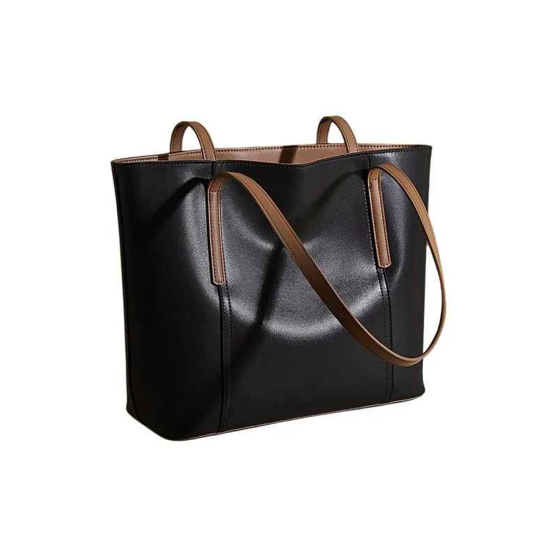 Marino Orlandi Genuine Cow Leather Commute Bag, Tote Bag, Shopping Bag, Handbag, Shoulder Bag Large Size Women's-1