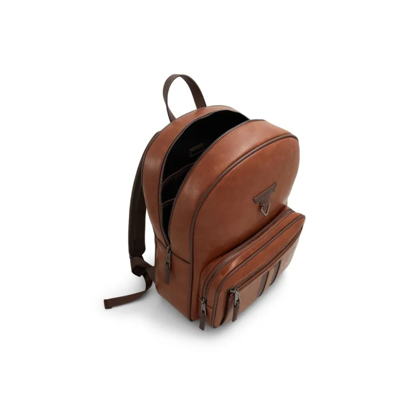 ALDO Artificial Leather Backpack Large Size Men's Umber-2