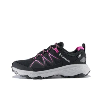 Columbia Peakfreak Water Resistant Support Low Top Hiking Shoes Women's Black