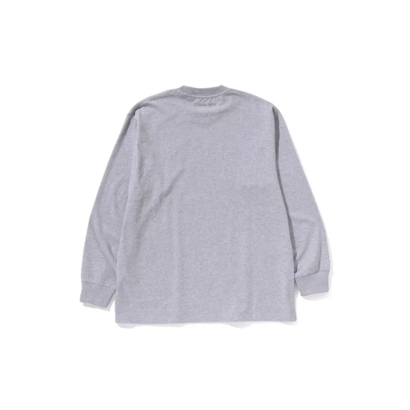 A BATHING APE One Point Relaxed Fit L/S Tee-1