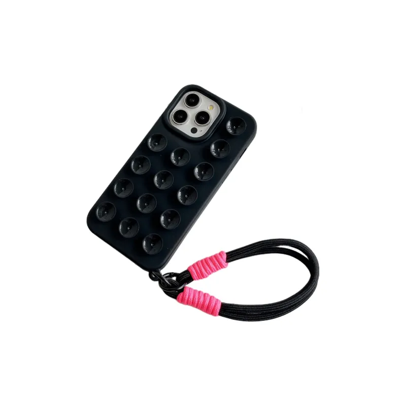 BYZ TPU Material Summer Candy Color Magnetic Strap With Lanyard Compatible With Apple 16/15/14/13 Pro Proma-12
