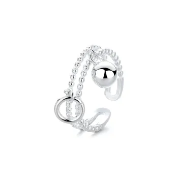 COISE S925 Silver Rings Women's
