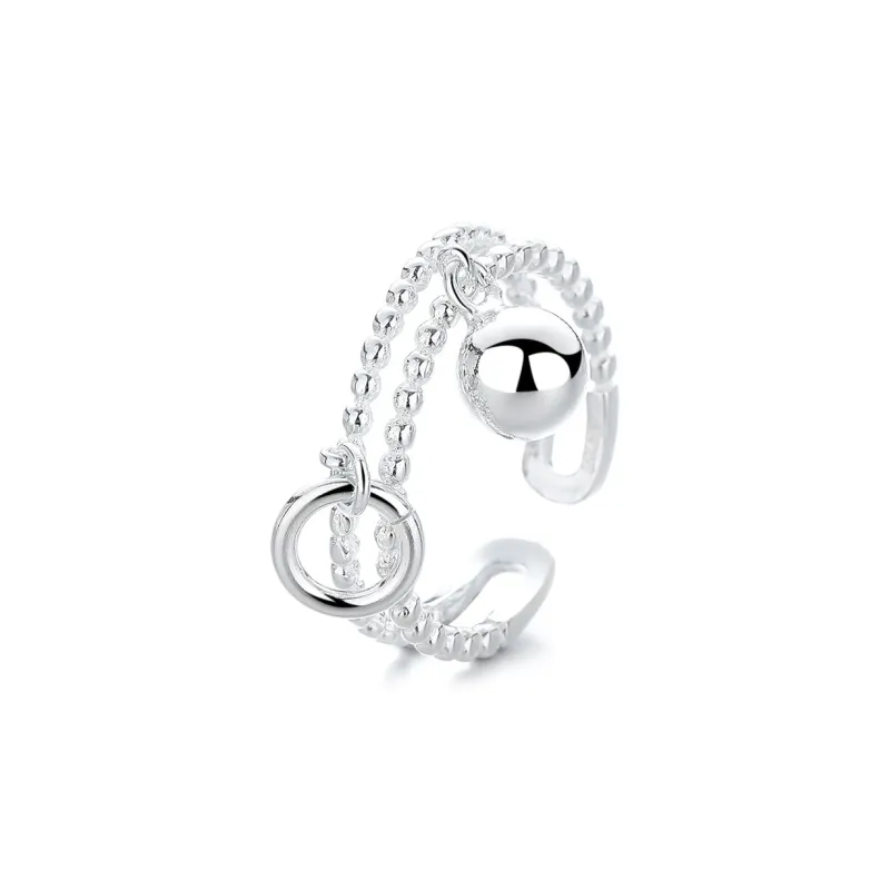COISE S925 Silver Rings Women's-0