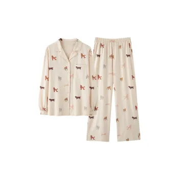 WANANNI Pajama Set Women's Apricot
