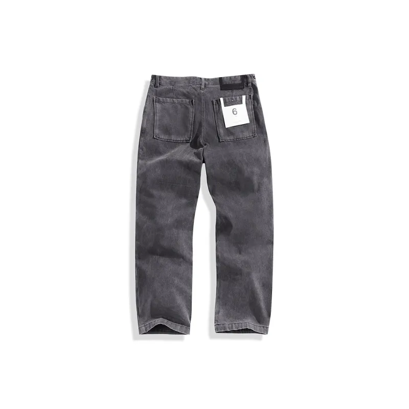 PEACEBIRD MEN Jeans Men Denim Medium Gray 1-1