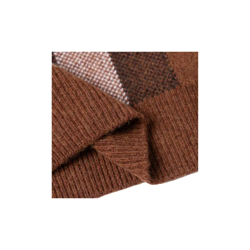 Burberry Check Wool-cashmere Jumper-9