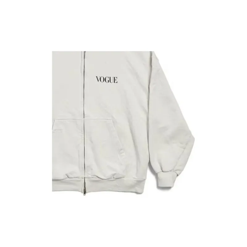 Balenciaga Jackets Coats Unisex White-5