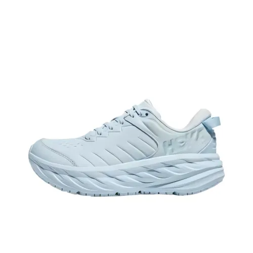 HOKA ONE ONE Bondi SR Cushioning Low Top Outdoor Shoes Women's Blue