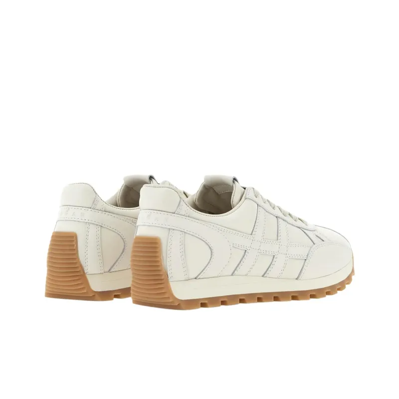 HOGAN Panelled Lace Up Sneakers Women's-3