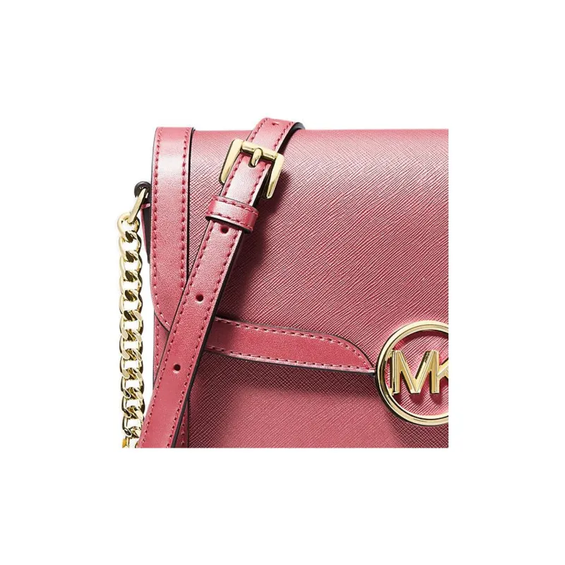 MICHAEL KORS Coated Canvas Crossbody Bag Shoulder Bag Medium Size Women's Rose-2