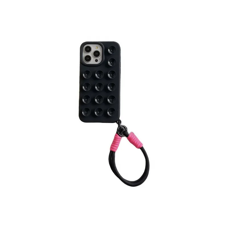 BYZ TPU Material Summer Candy Color Magnetic Strap With Lanyard Compatible With Apple 16/15/14/13 Pro Proma-14