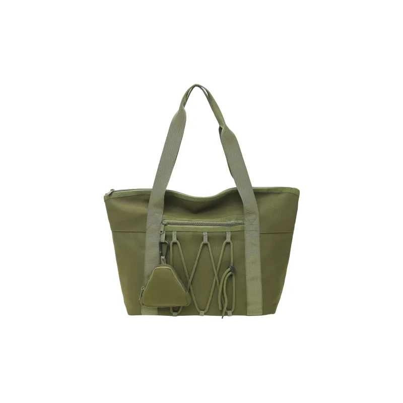 KAMLUI Nylon Handbag Shoulder Bag Regular Unisex Multicolor-8