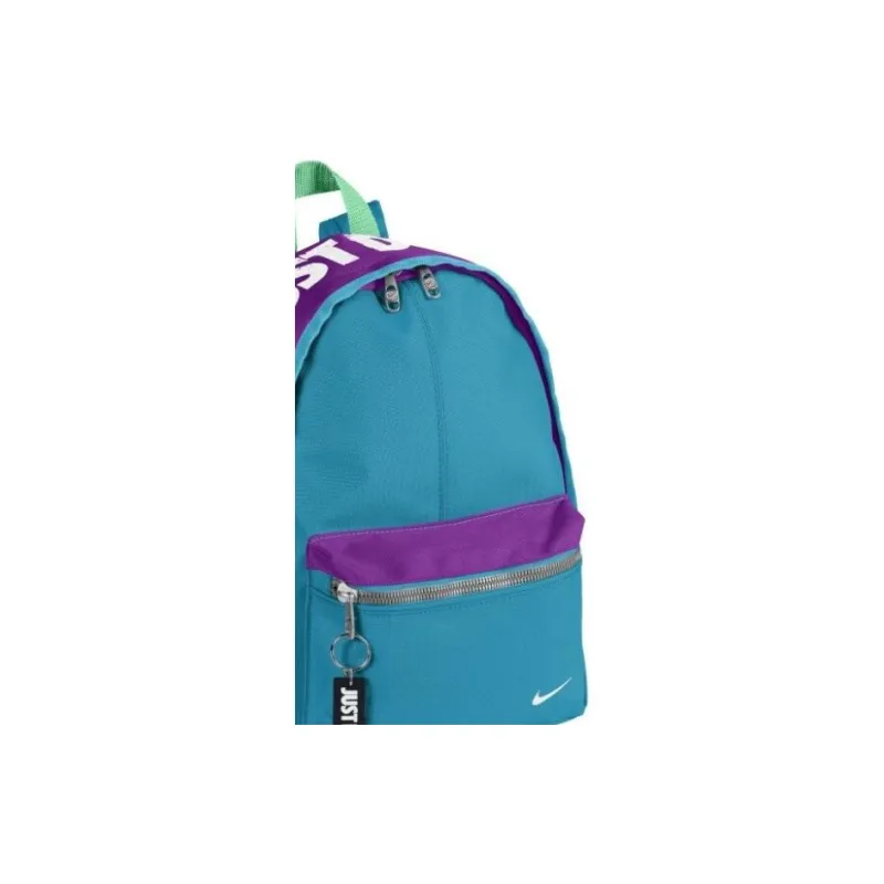 Nike Polyester Backpack Regular Unisex Blue Purple-3