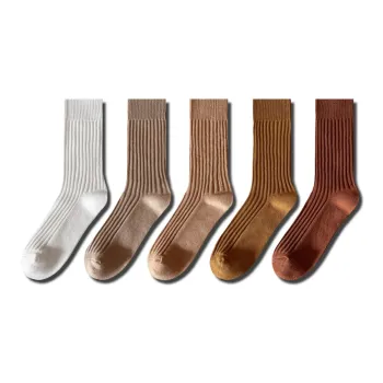YOOKA Mid Calf Socks Unisex 5 Pack